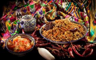 Рецепты блюд таджикской кухни